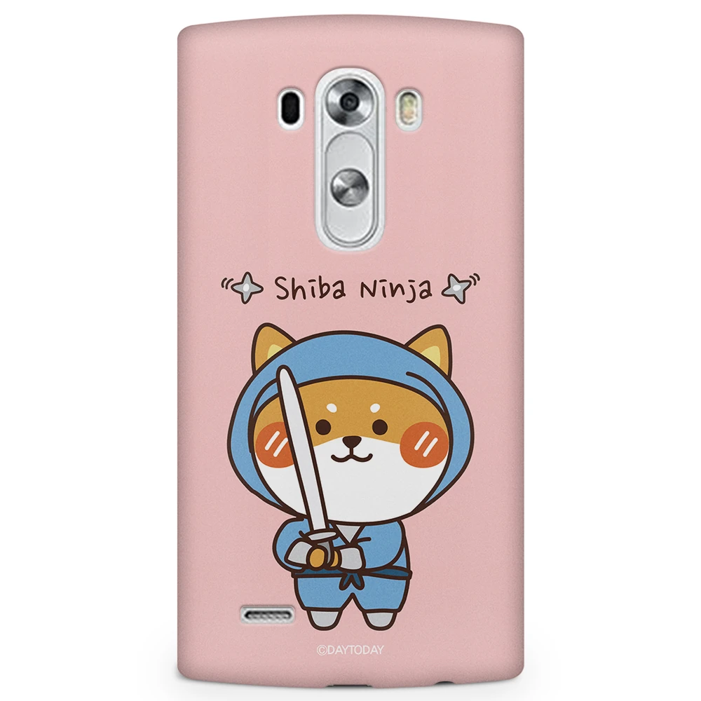 LG G3 LG-F400S / LG-F400K / LG-F400L 귀여운 케이스 시바닌자 검법 연핑크 상품 사진